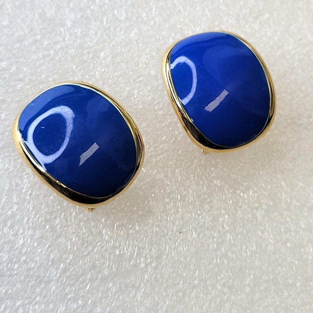 Blue Small Light Earrings